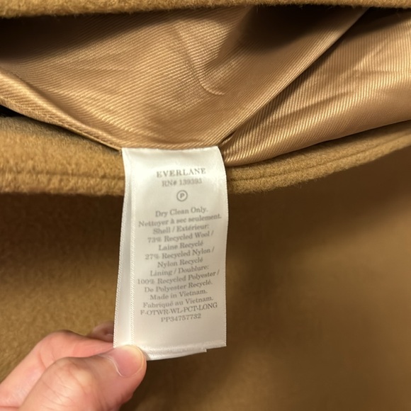 Everlane Rewool Long Peacoat - Picture 10 of 10